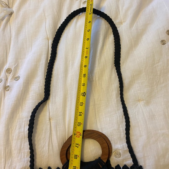 Danielle Nicole Macrame Handbag - Picture 3 of 6